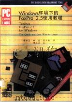 Windowe环境下的FoxPro 2.5使用教程 学习的快捷之路（1994 PDF版）