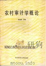 农村审计学概论   1988  PDF电子版封面  7810020684  陈继昌编著 