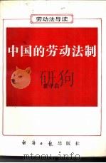 中国的劳动法制  《劳动法》导读   1994  PDF电子版封面  7800368645  袁守启撰写 