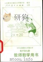 九年义务教育六年制小学数学第9册  教师教学用书   1996  PDF电子版封面  7107119346  人民教育出版社小学数学室编著 