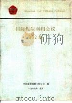 国际煤炭利用会议论文集   1989  PDF电子版封面    王淑清主编 