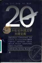 二十世纪中国文学大师文库  诗歌卷  上   1994  PDF电子版封面  7805900612  王一川，张同道主编；张同道，戴定南卷主编 