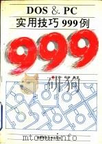 DOS＆PC实用技巧999例   1994  PDF电子版封面  7561627130  徐强，杨灿编著 
