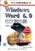 Windows Word 6.0中文版全集（1996 PDF版）