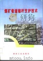 煤矿巷道锚杆支护技术   1997  PDF电子版封面  7502015035  袁和生主编 