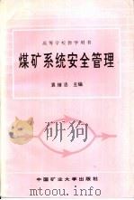 煤矿系统安全管理   1998  PDF电子版封面  7810408119  袁绪忠主编 