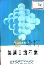 叶石涛自选集   1975  PDF电子版封面    叶石涛 