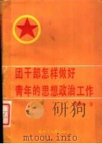 团干部怎样做好青年的思想政治工作   1989  PDF电子版封面  7207010990  胡建良著 