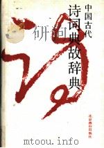 中国古代诗词典故辞典   1991  PDF电子版封面  7540202866  陈致主编 