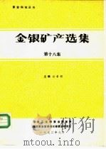金银矿产选集  第18集   1992  PDF电子版封面    杜希明 