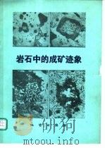 岩石中的成矿迹象   1989  PDF电子版封面  7116005471  张树业，常丽华，康维国等著 
