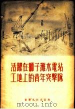 活跃在狮子滩水电站工地上的青年突击队   1955  PDF电子版封面    杨璀著 