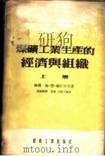 煤矿工业生产的经济与组织  上   1954  PDF电子版封面    （苏联）姆·德·缅任切夫著；殷俊翻译 