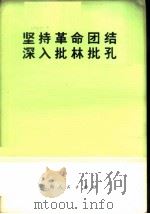 批林批孔资料索引  学习儒法斗争经验深入批林批孔   1974  PDF电子版封面  3171·189  西南民族学院图书馆编辑 