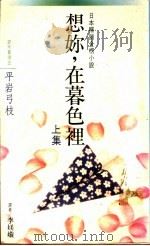 想你，在暮色里  上集   1988  PDF电子版封面    平岩弓枝著 