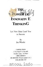 The Power of lnnovative Thinking：Let New ldeas Lead You to Success（ PDF版）