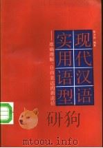 现代汉语实用语型  准确理解、自由表达的新途径   1992  PDF电子版封面  7300012477  张卫国编著 