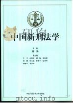 中国新刑法学   1997  PDF电子版封面  7810590251  肖扬主编 