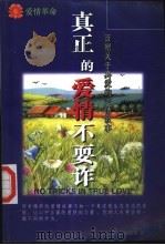 真正的爱情不耍诈   1999  PDF电子版封面  7800397902  司恩鲁著 