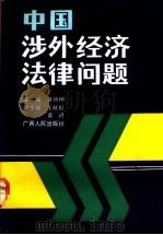 中国涉外经济法律问题   1991  PDF电子版封面  7219018924  黄炳坤主编 