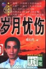 岁月忧伤  林文询随笔   1997  PDF电子版封面  7541113921  林文询著 