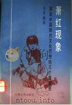 萧红现象  兼谈中国现代文化思想的几个困惑点   1991  PDF电子版封面  7201007556  皇甫晓涛著 