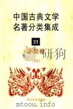 中国古典文学名著分类集成  21  小说卷  4   1994  PDF电子版封面  7530617710  王筱云等主编 