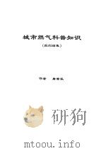 城市燃气科普知识  报刊结集     PDF电子版封面    唐曾乐 