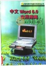 中文Word 6.0实用指南   1996  PDF电子版封面  780615485X  魏元，浩东等编著 
