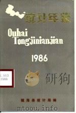 瓯海统计年鉴  1986   1987  PDF电子版封面    瓯海县统计局 
