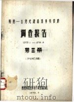 闽南-台湾浅滩渔场鱼类资源调查报告  1975.1-1978.8  第3册  讨论稿（1979 PDF版）