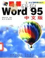 图解Word 95 实用操作指南   1998  PDF电子版封面  7806158464  银湖电脑创作室编著 