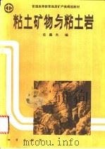 粘土矿物与粘土岩   1992  PDF电子版封面  7116009124  任磊夫编 