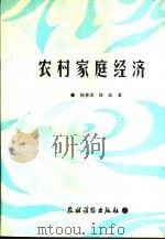 农村家庭经济   1988  PDF电子版封面  7504804118  陈善清，徐高著 