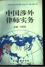 中国涉外律师实务   1995  PDF电子版封面  780086278X  马宏俊主编 