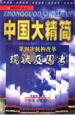 中国大精简  第四次机构改革现状及思考   1998  PDF电子版封面  7806290095  王金年编著 