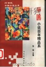 争鸣小说百年精品系  3   1999  PDF电子版封面  7801151658  张韧主编 