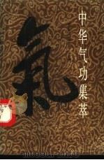 中华气功集萃     PDF电子版封面    张业文 