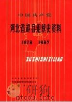 中国共产党河北省赵县组织史资料  1928-1987（1991 PDF版）