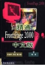 精通FrontPage 2000中文版   1999  PDF电子版封面  7115081050  何健辉等编著 