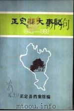 正定县大事记  1949-1983年（1985 PDF版）