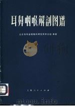 耳鼻咽喉解剖图谱   1971  PDF电子版封面  14·4·67  北京市耳鼻咽喉科研究所解剖组编著 