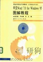 中文Word 7.0 for Windows 95图解教程   1998  PDF电子版封面  7505342894  谢志敏等编 