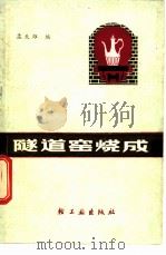 隧道窑烧成   1980  PDF电子版封面  15042·1526  孟天雄编 
