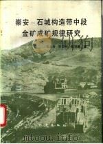 崇安-石城构造带中段金矿成矿规律研究（1994 PDF版）