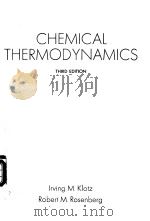 CHEMICAL THERMODYNAMICS：Basic Theory and Methods（ PDF版）