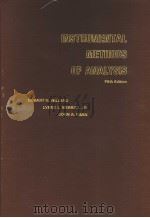 INSTRUMENTAL METHODS OF ANALYSIS     PDF电子版封面  0442294794  HOBART H.WILLARD  LYNNE L.MERR 