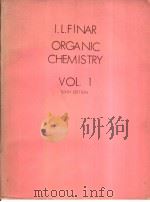 ORGANIC CHEMISTRY  VOL.1     PDF电子版封面    I.L.FINAR 