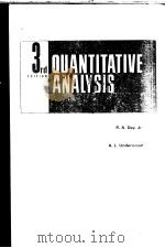 Quantitative analysis（ PDF版）