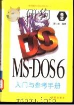 MS-DOS 6入门与参考手册   1994  PDF电子版封面  7507708853  黄仁宏编著；凌云，冯德康改编 